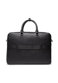 TOMMY HILFIGER - Tommy Hilfiger Torba na laptopa Th Central Slim Computer Bag AM0AM10562 Czarny. Kolor: czarny. Materiał: skóra #5