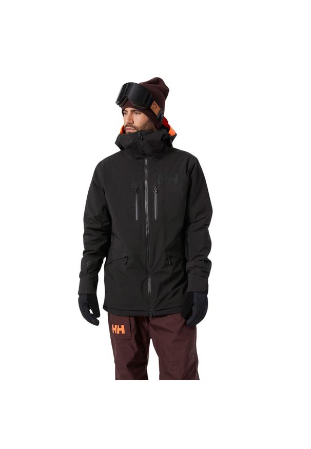 Kurtka narciarska męska Helly Hansen Garibaldi infinity. Kolor: czarny. Sezon: zima. Sport: narciarstwo