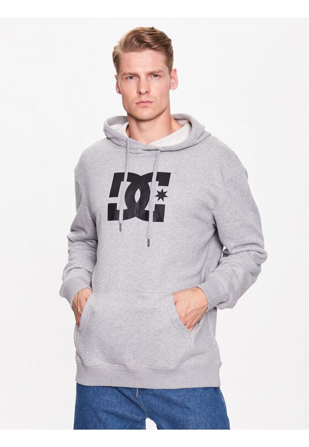 DC Shoes Bluza ADYSF03099 Szary Regular Fit. Kolor: szary. Materiał: bawełna