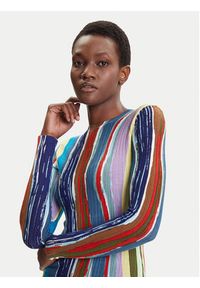 Desigual Sukienka codzienna Carla 25WWVF07 Kolorowy Slim Fit. Okazja: na co dzień. Materiał: syntetyk. Wzór: kolorowy. Typ sukienki: proste. Styl: casual #3