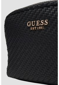 Guess - GUESS Czarna damska torebka Mirema. Kolor: czarny. Materiał: skórzane #7