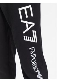 EA7 Emporio Armani Spodnie dresowe 8NPPC1 PJ05Z 0203 Czarny Regular Fit. Kolor: czarny. Materiał: bawełna, dresówka #3