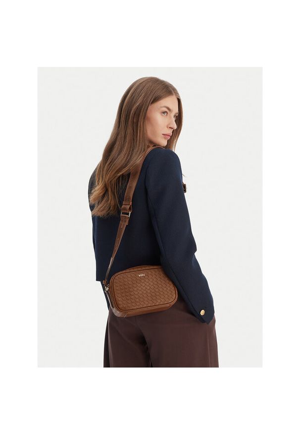 Torebka BOSS. Kolor: brązowy