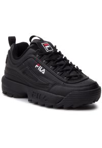 Sneakersy Fila Disruptor Low Wmn 1010302.12V Black/Black. Kolor: czarny. Materiał: materiał #1