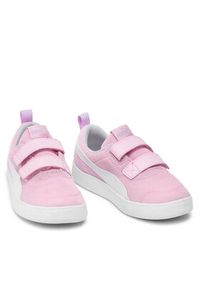 Puma Sneakersy Courtflex v2 Mesh V Ps 371758 08 Różowy. Kolor: różowy. Materiał: materiał #4