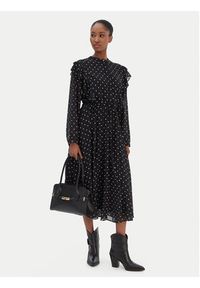 JOOP! Sukienka codzienna Dot 30100092 Czarny Regular Fit. Okazja: na co dzień. Kolor: czarny. Materiał: syntetyk. Typ sukienki: proste. Styl: casual #2