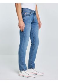 Big-Star - Jeansy męskie dopasowane niebieskie Terry Slim 331. Stan: obniżony. Kolor: niebieski. Styl: klasyczny #5