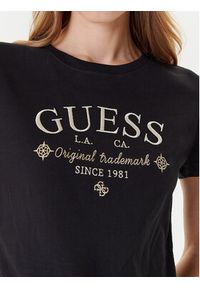 Guess T-Shirt V5YI03 I3Z14 Czarny Regular Fit. Kolor: czarny. Materiał: bawełna #2