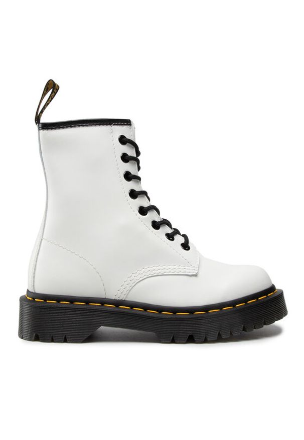 Dr. Martens Glany Smooth 26499100 Biały. Kolor: biały. Materiał: skóra