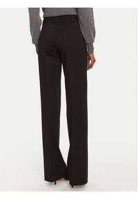 TwinSet - TWINSET Spodnie materiałowe 252TP2602 Czarny Flare Fit. Kolor: czarny. Materiał: wiskoza
