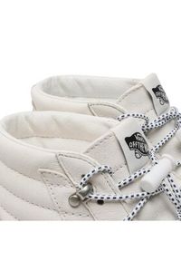 Vans Sneakersy Sk8-Hi Echo Dx VN0A7Q5OWWW1 Biały. Kolor: biały. Materiał: skóra