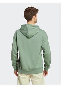 Adidas - adidas Bluza ALL SZN French Terry Hoodie IC9765 Zielony Loose Fit. Kolor: zielony. Materiał: bawełna