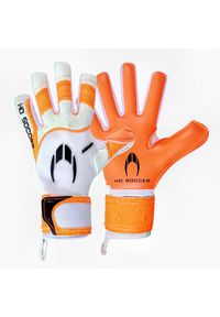 HO SOCCER - Rękawice bramkarskie AERIAL II NG SPEED ORANGE. Kolor: biały