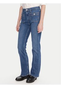 TOMMY HILFIGER - Tommy Hilfiger Jeansy WW0WW48255 Niebieski Flare Fit. Kolor: niebieski #1