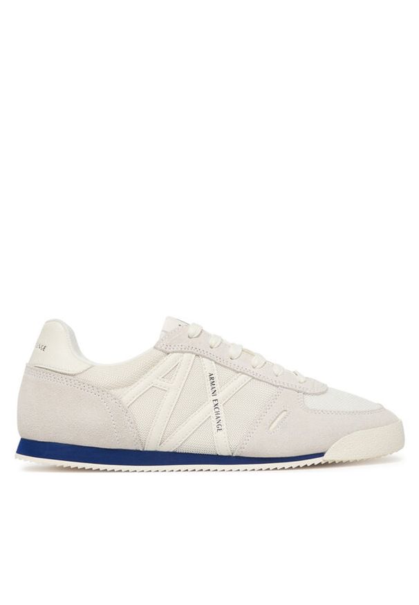 Armani Exchange Sneakersy XM002616 AF22755 M0344 Biały. Kolor: biały. Materiał: zamsz, skóra