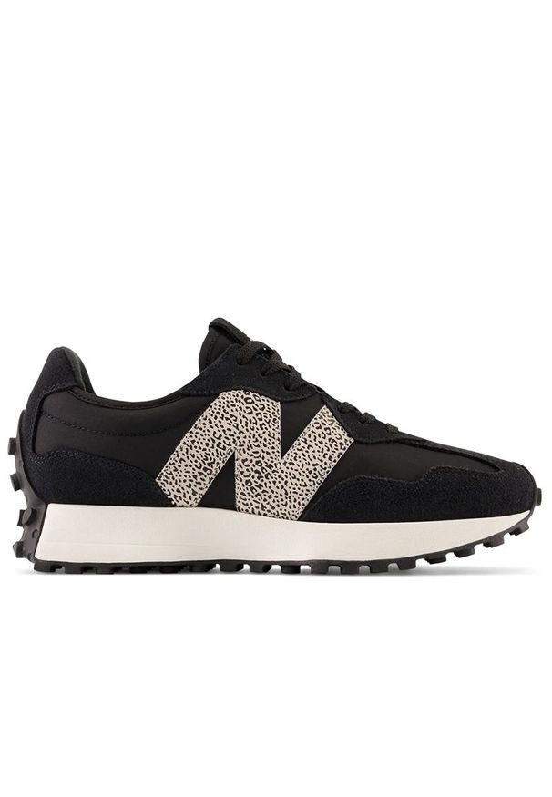 Buty damskie New Balance WS327PH - czarne. Zapięcie: sznurówki. Kolor: czarny. Materiał: guma, skóra, syntetyk, materiał. Szerokość cholewki: normalna