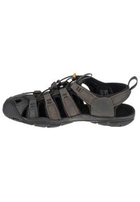 keen - Buty trekkingowe męskie Keen Clearwater Cnx. Zapięcie: bez zapięcia. Kolor: wielokolorowy, czarny, szary. Materiał: materiał, skóra, syntetyk