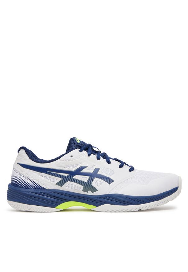 Asics Buty halowe Gel-Court Hunter 3 1071A088 Biały. Kolor: biały. Materiał: skóra