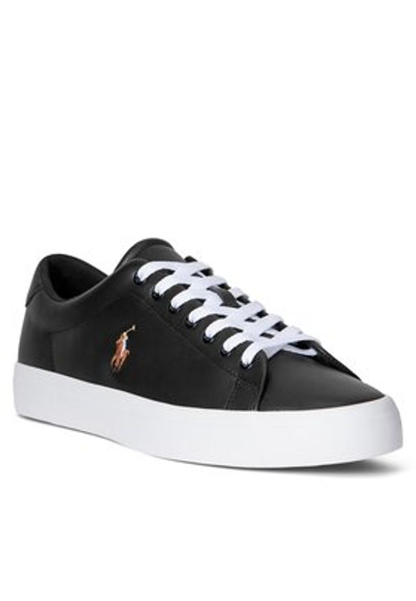 Polo Ralph Lauren Sneakersy Longwood 816884372001 Czarny. Kolor: czarny. Materiał: skóra