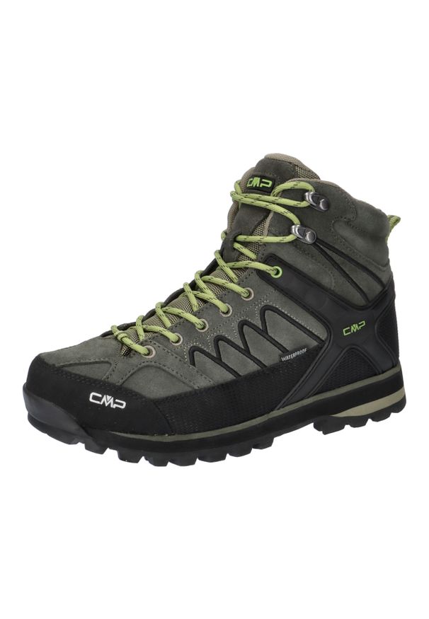 Buty trekkingowe CMP Moon waterprof. Kolor: zielony. Sport: turystyka piesza