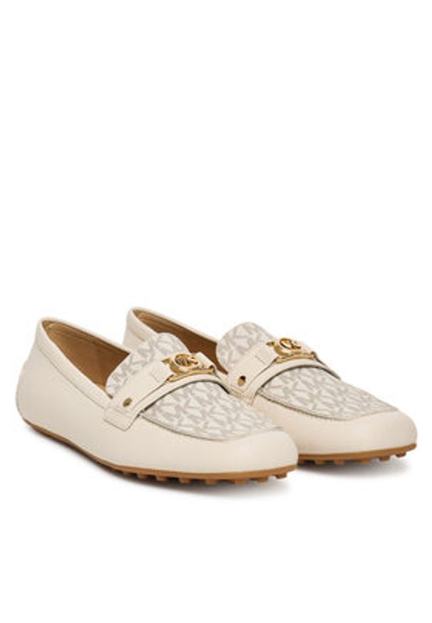 MICHAEL Michael Kors Baleriny Mandy 40T5MAFR2L Beżowy. Kolor: beżowy. Materiał: skóra