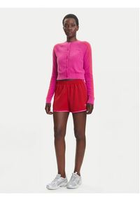 Adidas - adidas Szorty sportowe adicolor 3-Stripes Sprinter JZ3513 Czerwony Loose Fit. Kolor: czerwony. Materiał: syntetyk #2