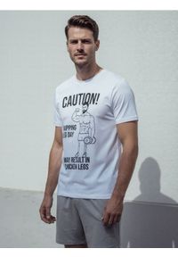 Sinsay - Bawełniana piżama dwuczęściowa z nadrukiem - wielobarwny. Materiał: bawełna. Wzór: nadruk #1