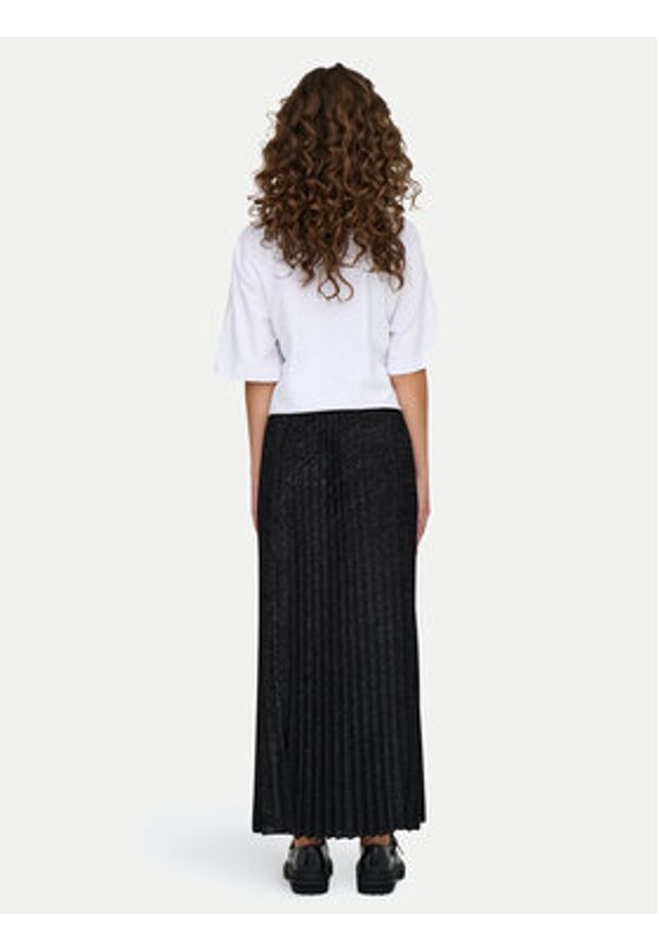 JDY Spódnica plisowana Amalfi 15349524 Czarny Regular Fit. Kolor: czarny. Materiał: syntetyk