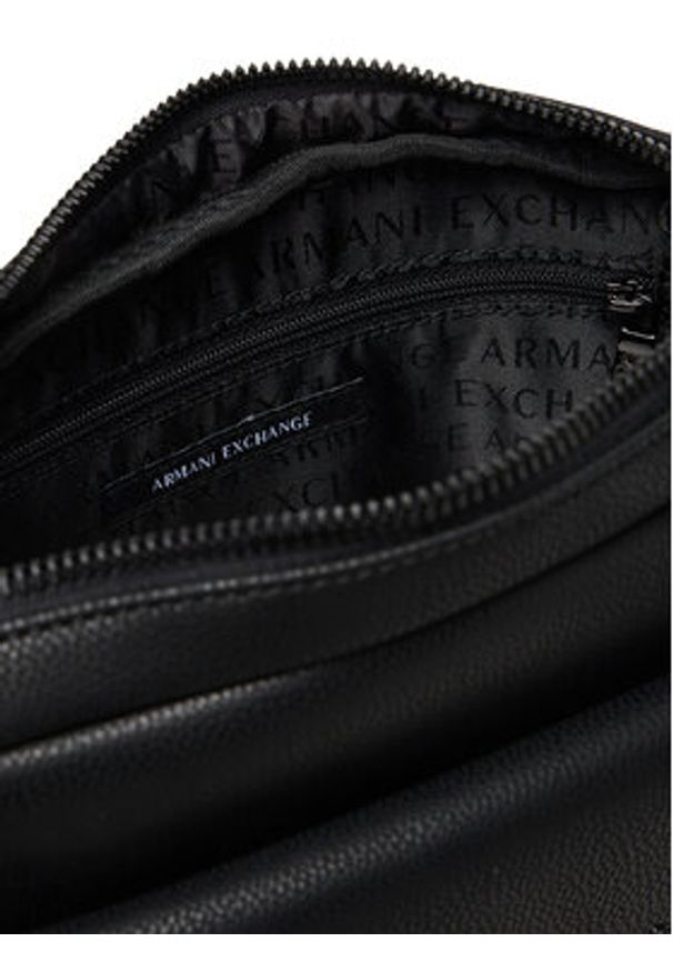 Armani Exchange Plecak XM001597 AF17090 UC001 Czarny. Kolor: czarny. Materiał: skóra