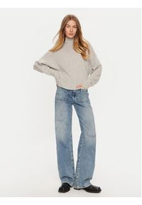 ViCOLO Sweter 77011S Szary Regular Fit. Kolor: szary. Materiał: kaszmir #5