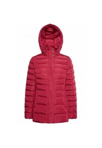 Geox - Kurtka GEOX W ANEKO Czerwony. Kolor: czerwony. Materiał: tkanina