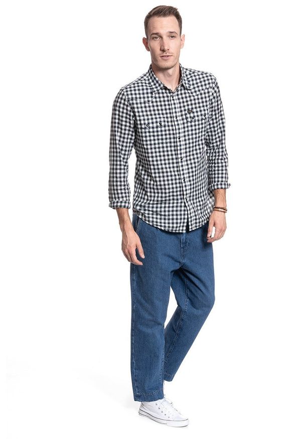 Wrangler - WRANGLER PLEATED CHINO PHELPS BLUE W15LQ7052 112126817
