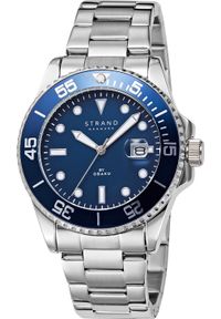 Zegarek Strand Zegarek męski S727GDCLSC srebrny. Kolor: srebrny #1