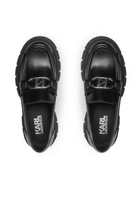 Karl Lagerfeld - KARL LAGERFELD Loafersy KL43823 Czarny. Kolor: czarny. Materiał: skóra