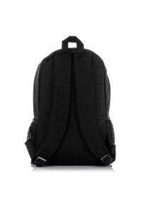 Plecak sportowy czarny BAG STREET SP-09-BL. Kolor: czarny. Materiał: materiał. Styl: sportowy, street