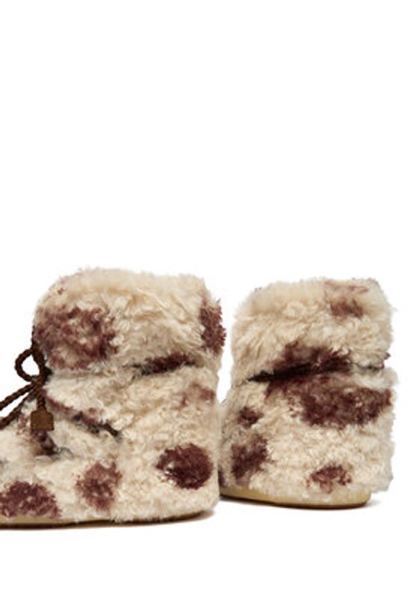 Moon Boot Śniegowce 80D1409690 Écru. Materiał: materiał