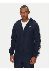 Lacoste Dres WH8987 Granatowy Regular Fit. Kolor: niebieski. Materiał: syntetyk #6
