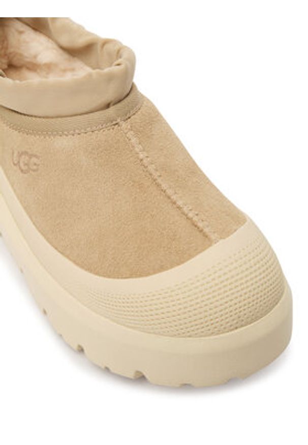 Ugg Śniegowce M Tasman Weather Hybrid 1144096 Beżowy. Kolor: beżowy. Materiał: skóra
