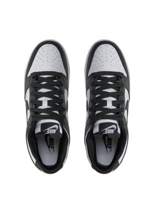 Nike Sneakersy Dunk Low Retro DD1391 100 Biały. Kolor: biały. Materiał: skóra