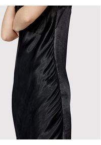Simple Sukienka codzienna SUD002 Czarny Regular Fit. Okazja: na co dzień. Kolor: czarny. Materiał: wiskoza. Typ sukienki: proste. Styl: casual #6