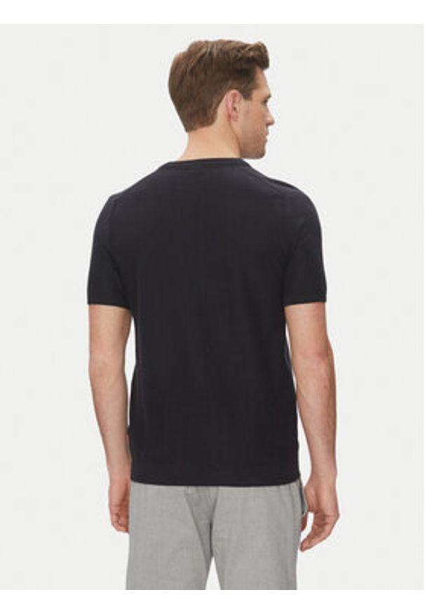 JOOP! Jeans Sweter 15 JJK-14Simoro 30045813 Granatowy Modern Fit. Kolor: niebieski. Materiał: bawełna