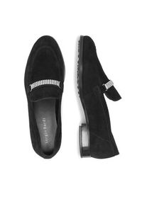 Sergio Bardi Loafersy WB-D1068-01SB Czarny. Kolor: czarny. Materiał: zamsz, skóra #3