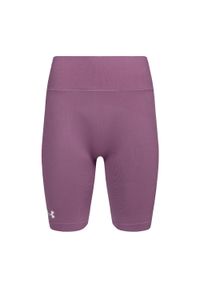 Spodenki fitness damskie Under Armour Train Seamless. Kolor: fioletowy. Sport: fitness