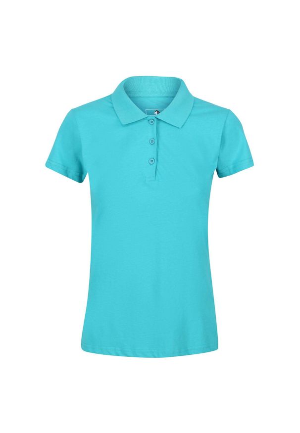 Regatta - Damska Koszulka Polo Sinton. Typ kołnierza: polo. Kolor: niebieski