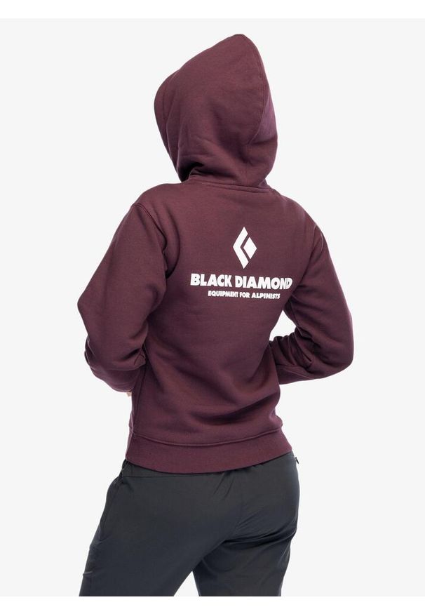 Bluza z kapturem damska Black Diamond Equipment For Alpinists PO Hoody. Typ kołnierza: kaptur. Kolor: czerwony
