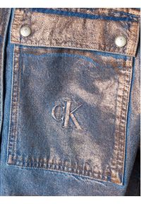 Calvin Klein Jeans Kurtka jeansowa J20J222203 Niebieski Cropped Fit. Kolor: niebieski. Materiał: bawełna #4