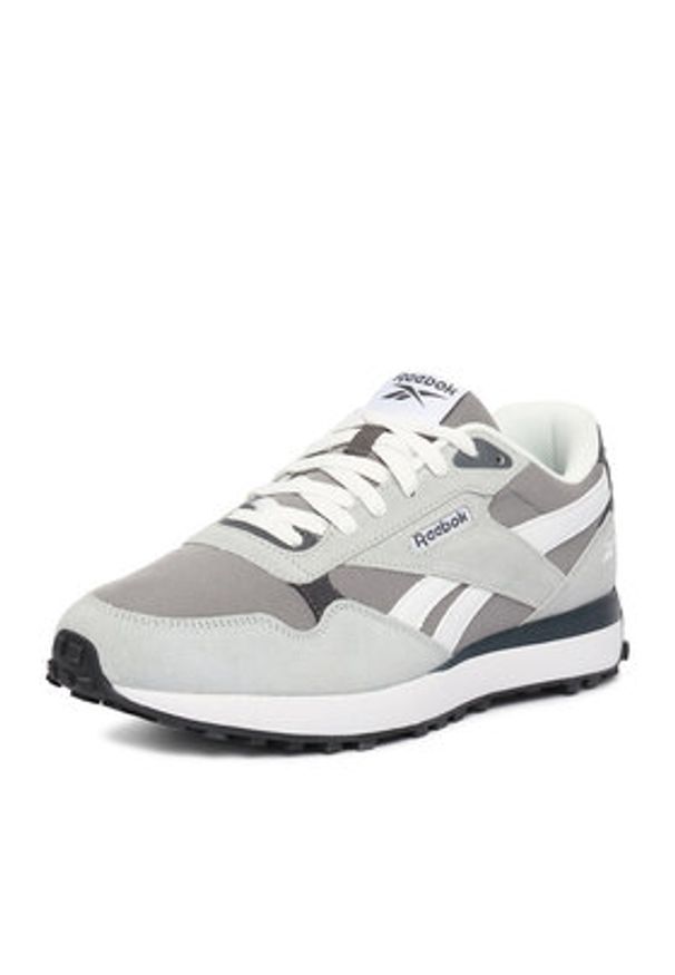 Reebok Sneakersy CEO-DRIVE AR30296MSNV Szary. Kolor: szary. Materiał: zamsz, skóra