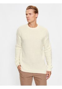 Only & Sons Sweter 22024567 Écru Regular Fit. Materiał: bawełna, syntetyk