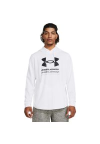 Bluza z kapturem Under Armour Rival Terry Graphic. Typ kołnierza: kaptur. Kolor: biały, wielokolorowy, czarny