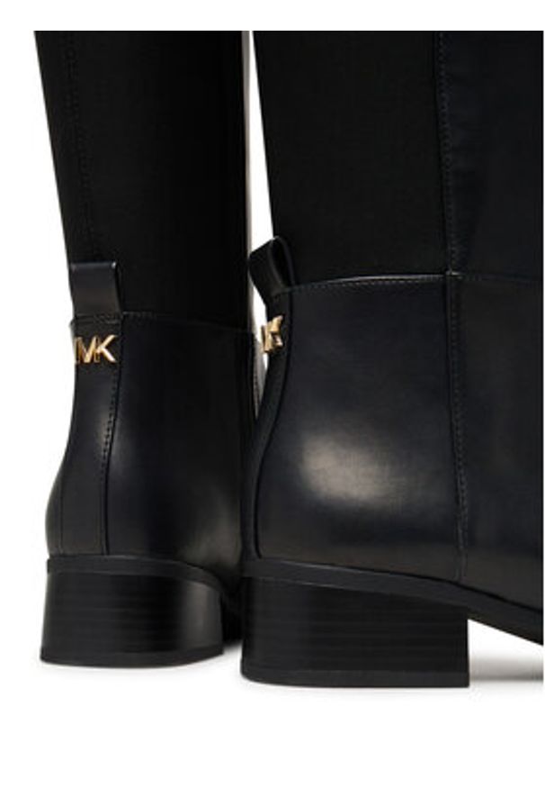 MICHAEL Michael Kors Muszkieterki Lex 40F5LXMB5L Czarny. Kolor: czarny. Materiał: skóra